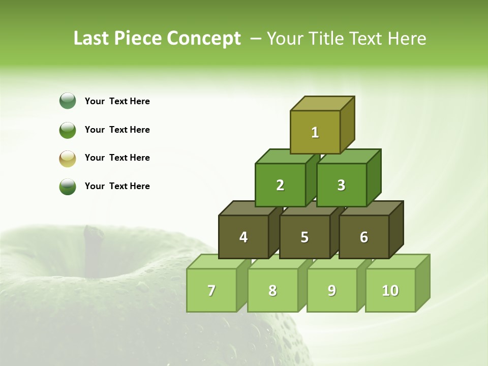 Close Purity White PowerPoint Template