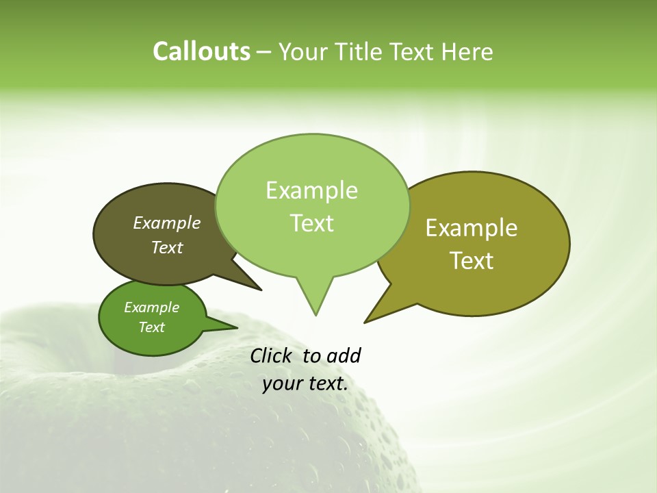 Close Purity White PowerPoint Template