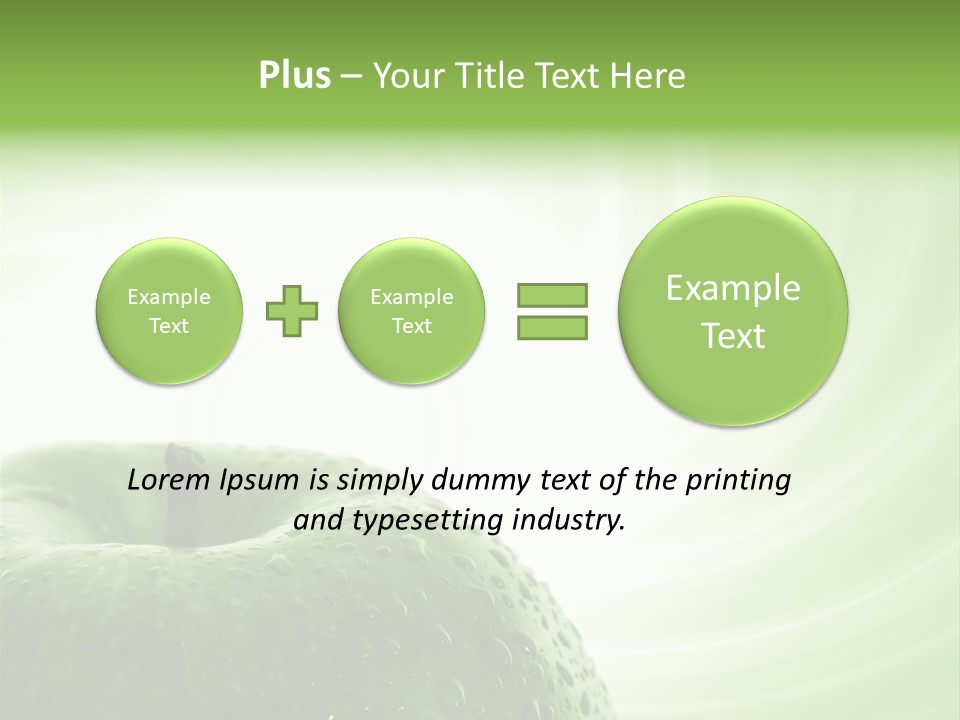 Close Purity White PowerPoint Template