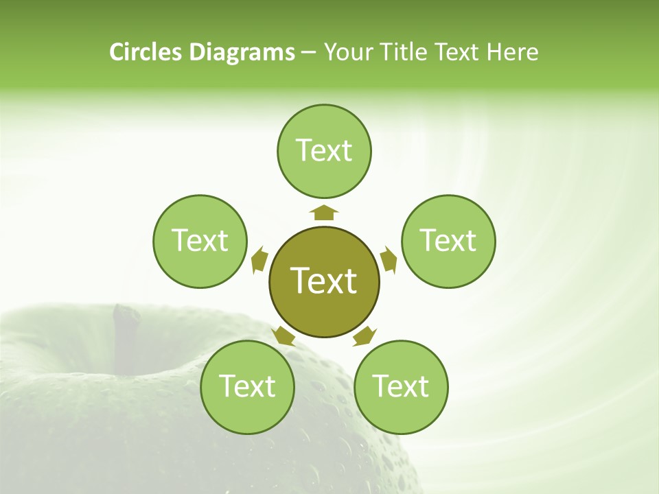 Close Purity White PowerPoint Template