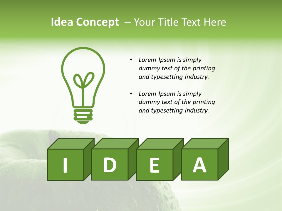 Close Purity White PowerPoint Template