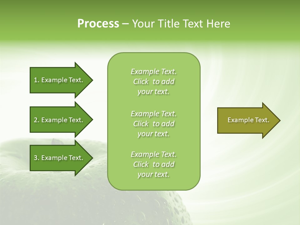 Close Purity White PowerPoint Template