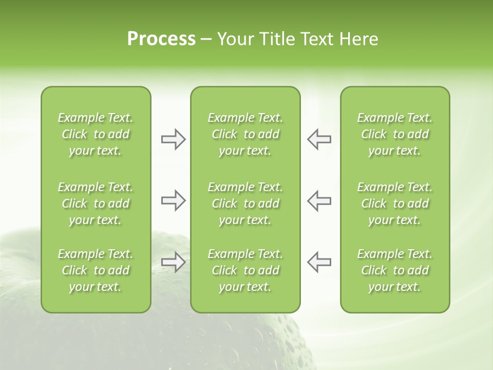 Close Purity White PowerPoint Template