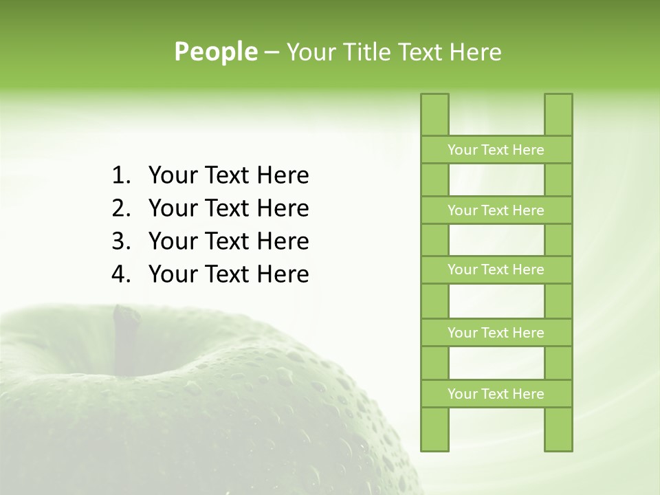 Close Purity White PowerPoint Template