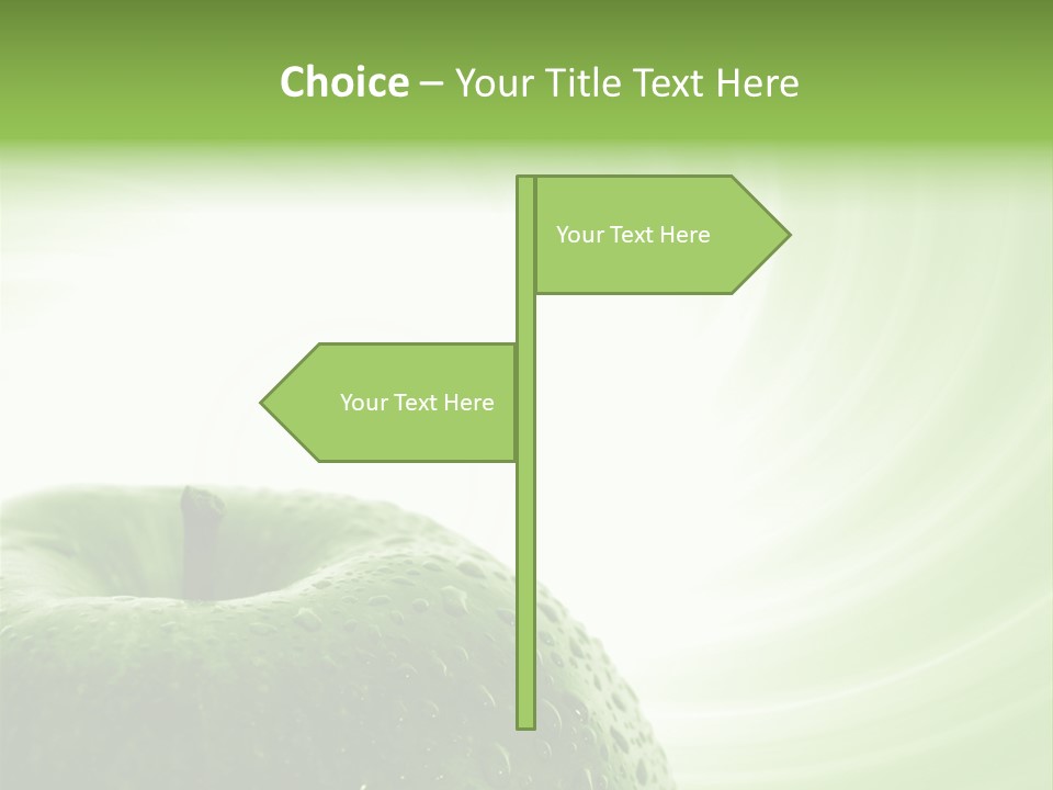 Close Purity White PowerPoint Template