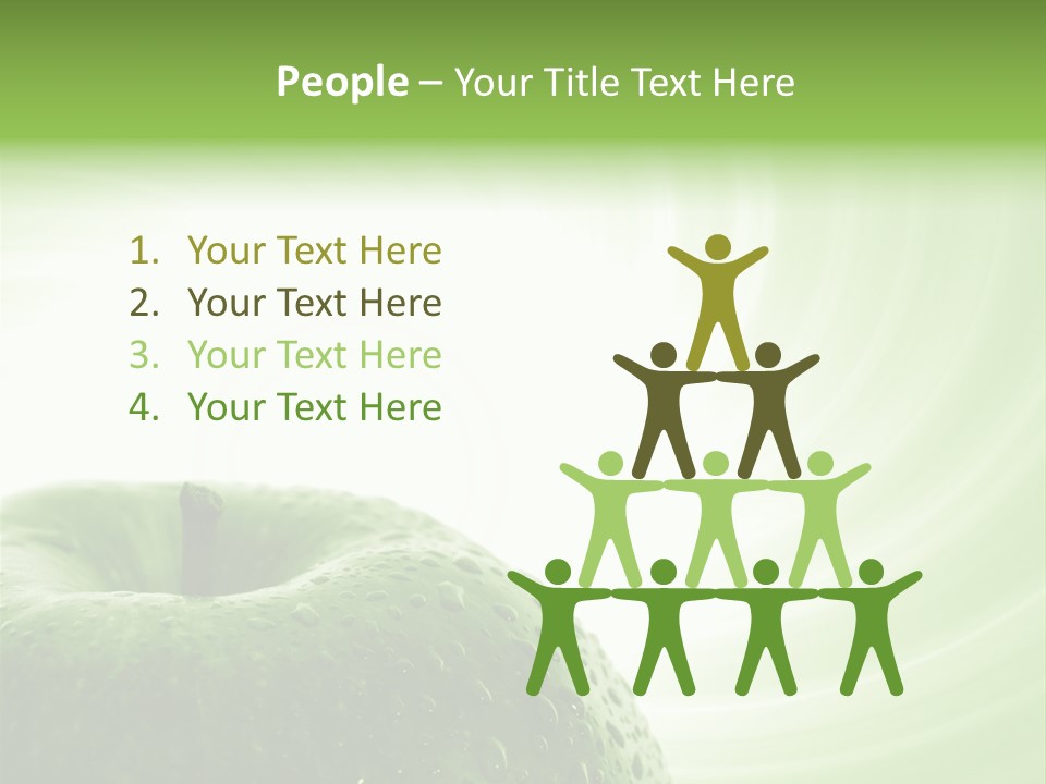 Close Purity White PowerPoint Template