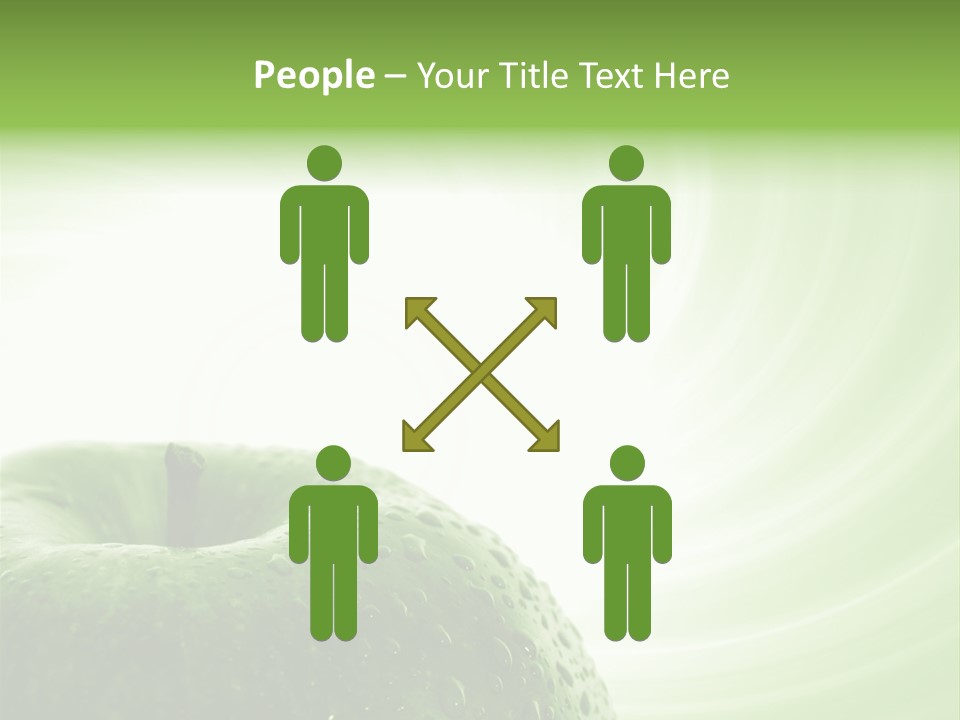 Close Purity White PowerPoint Template