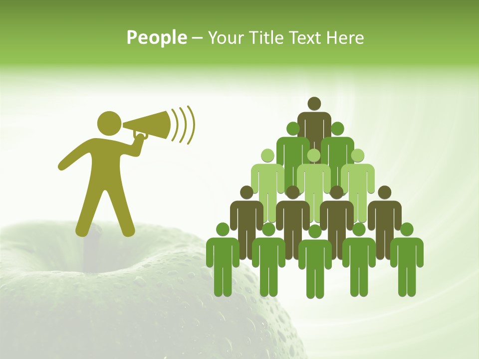 Close Purity White PowerPoint Template