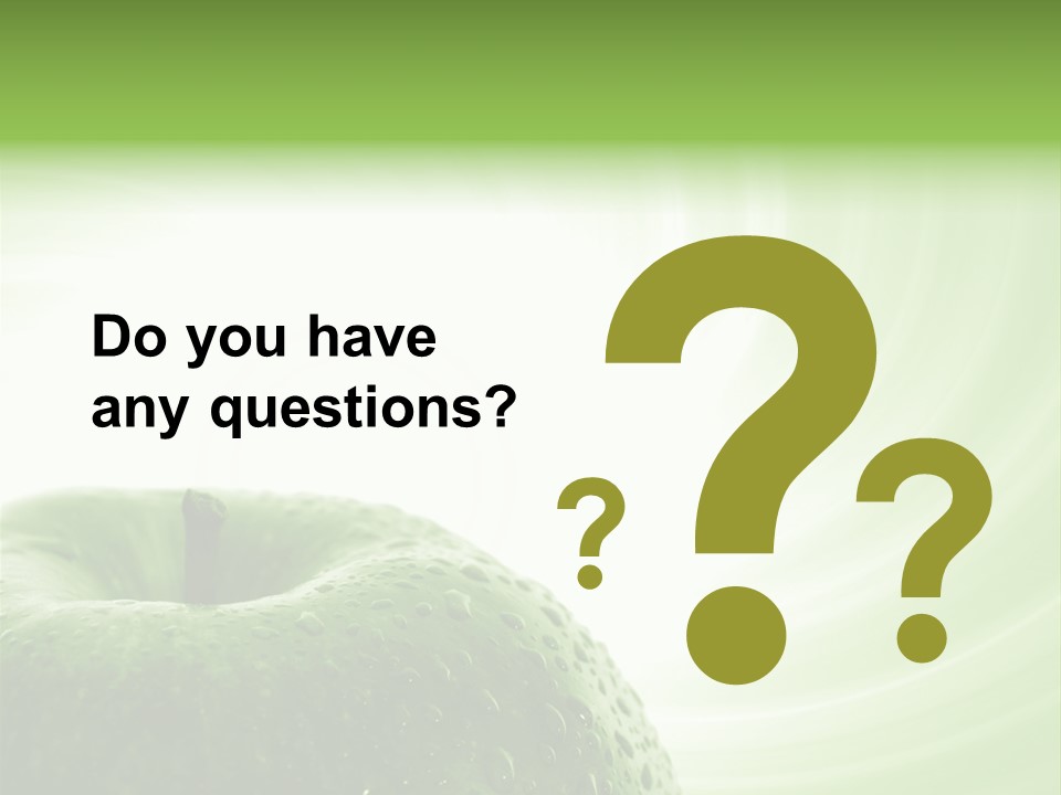 Close Purity White PowerPoint Template