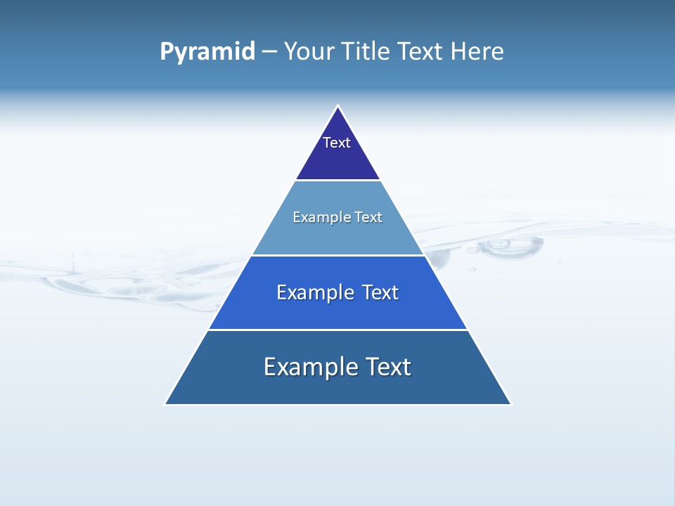Flowing Drip Bubble PowerPoint Template