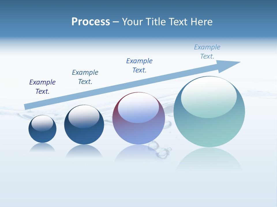 Flowing Drip Bubble PowerPoint Template