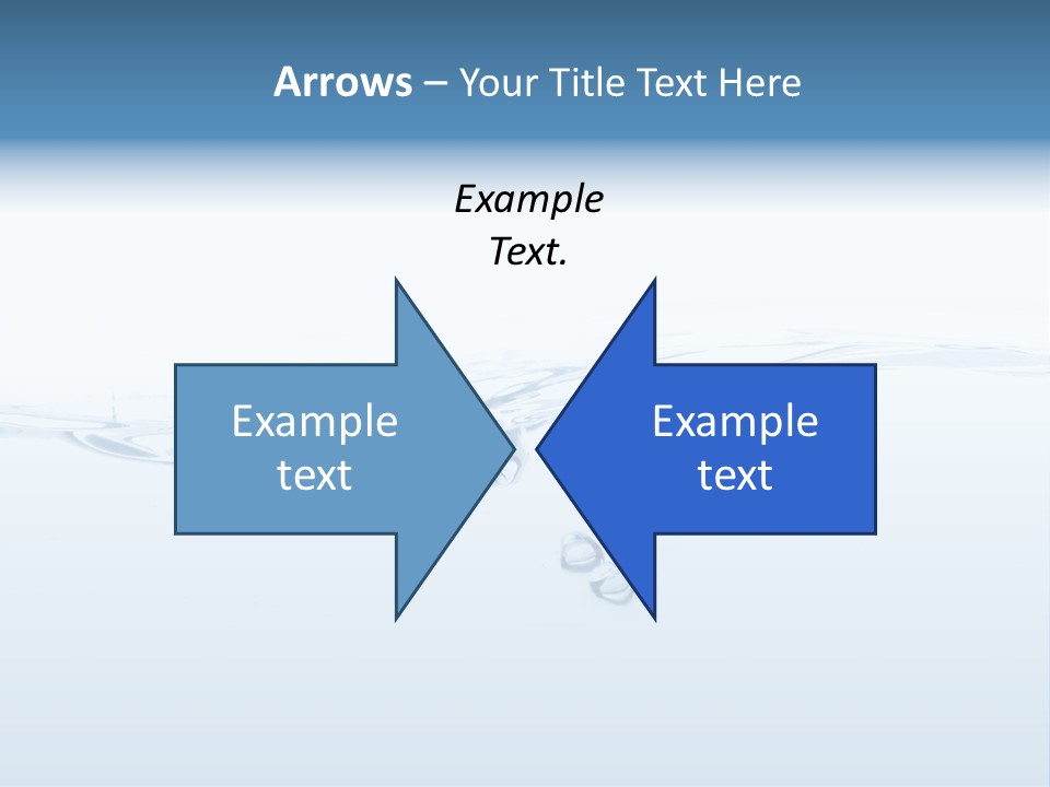 Flowing Drip Bubble PowerPoint Template