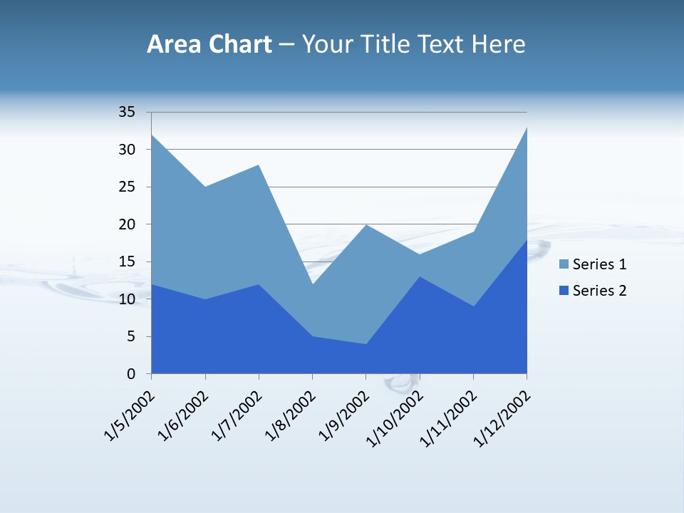 Flowing Drip Bubble PowerPoint Template