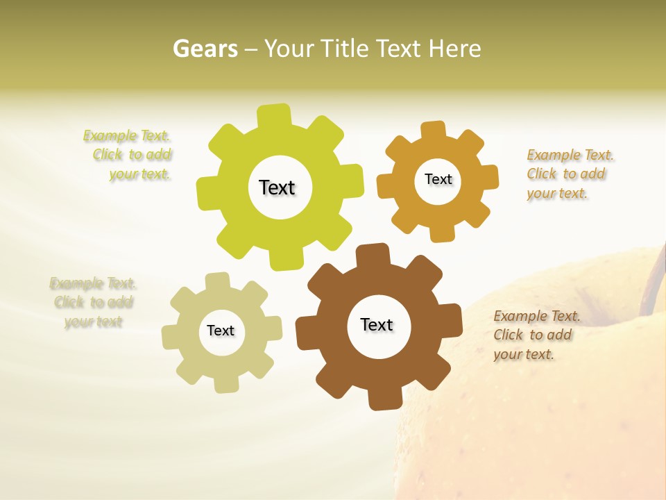 Nutritious Natural Juicy PowerPoint Template