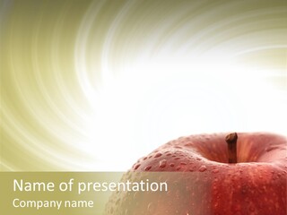 Purity Delicious Fruity PowerPoint Template