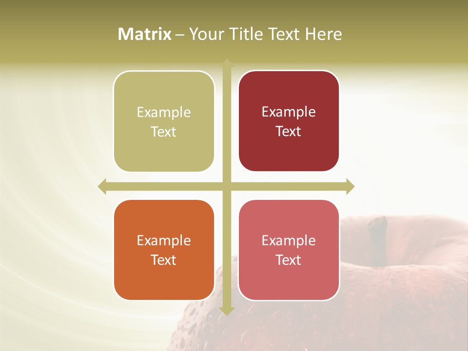 Purity Delicious Fruity PowerPoint Template