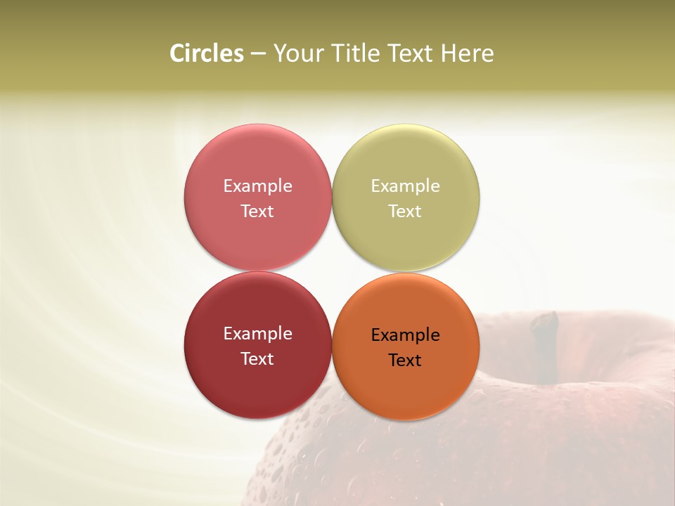 Purity Delicious Fruity PowerPoint Template