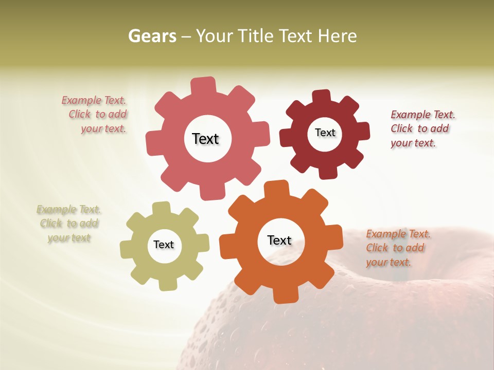 Purity Delicious Fruity PowerPoint Template