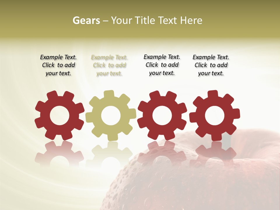 Purity Delicious Fruity PowerPoint Template