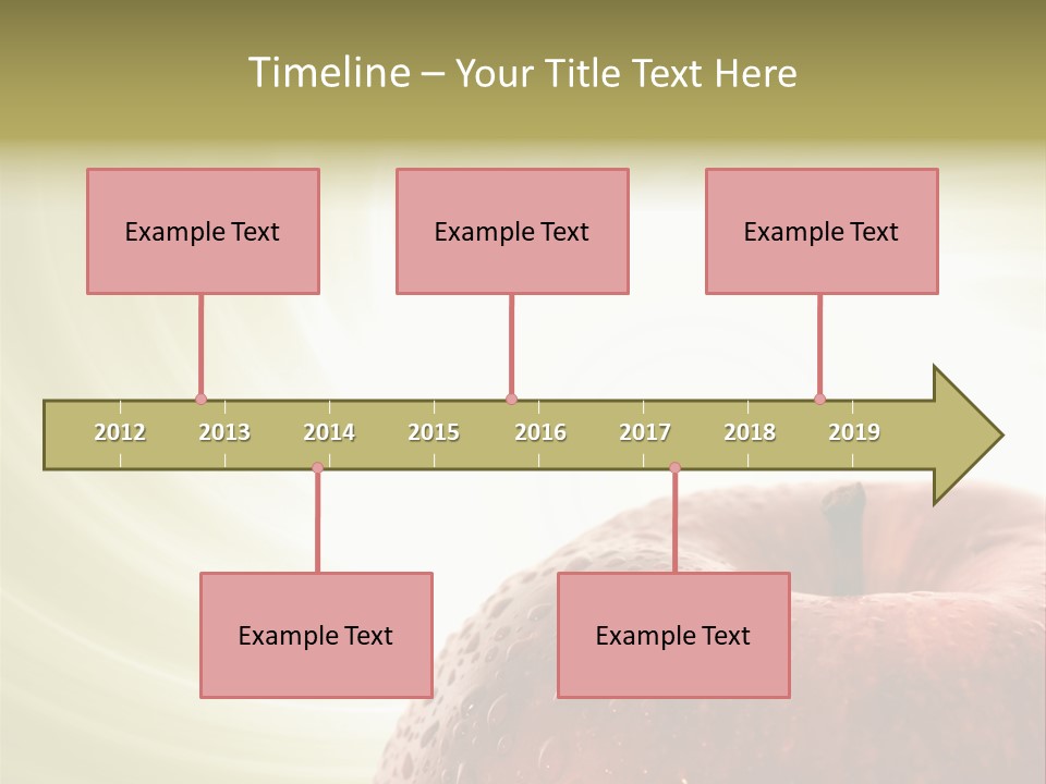 Purity Delicious Fruity PowerPoint Template