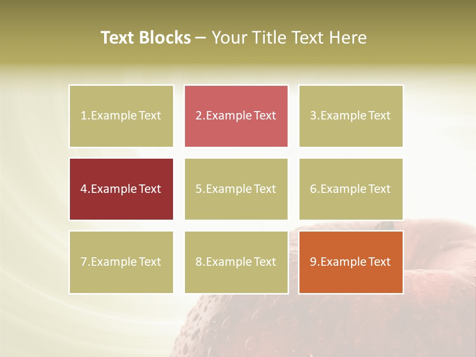 Purity Delicious Fruity PowerPoint Template