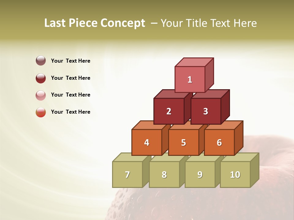 Purity Delicious Fruity PowerPoint Template