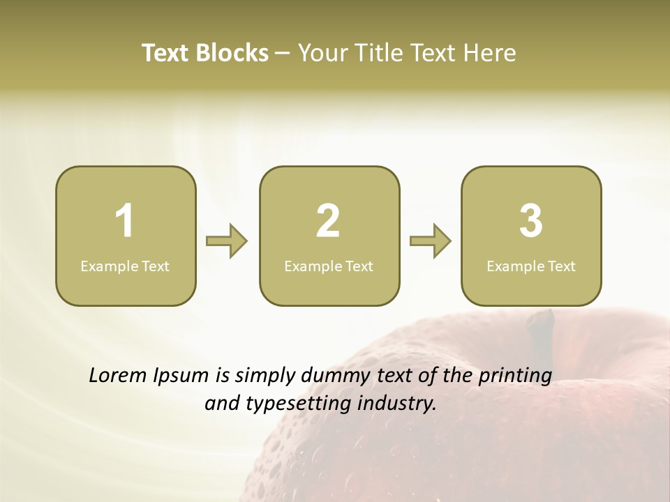 Purity Delicious Fruity PowerPoint Template