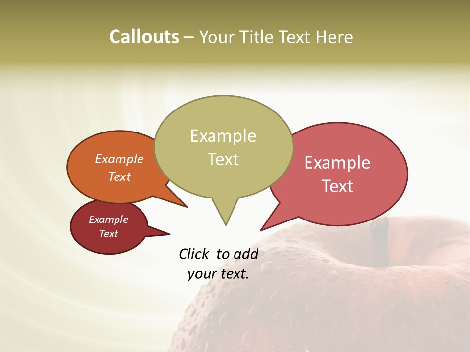 Purity Delicious Fruity PowerPoint Template