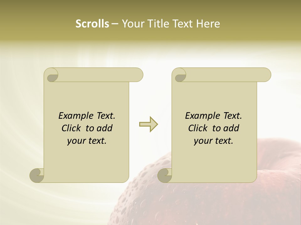 Purity Delicious Fruity PowerPoint Template