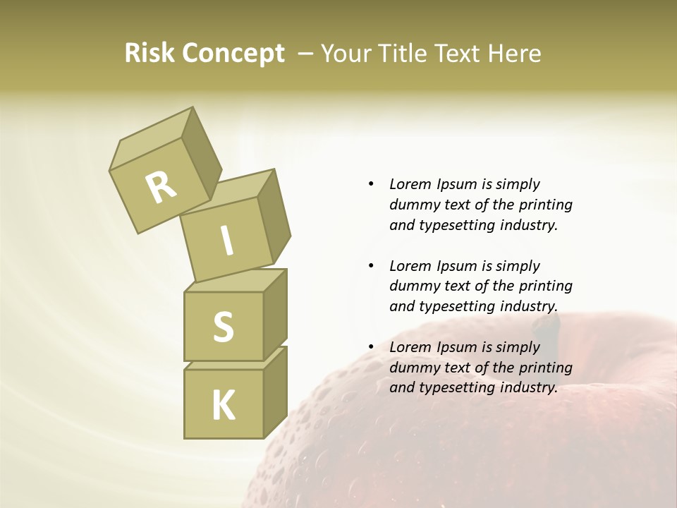 Purity Delicious Fruity PowerPoint Template