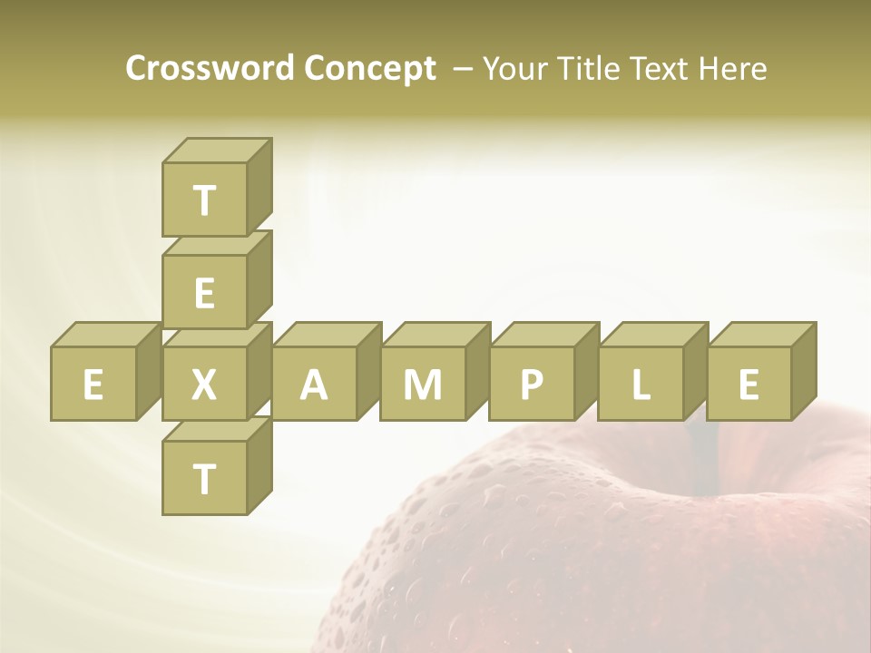 Purity Delicious Fruity PowerPoint Template