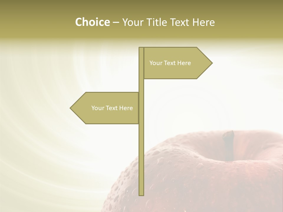 Purity Delicious Fruity PowerPoint Template