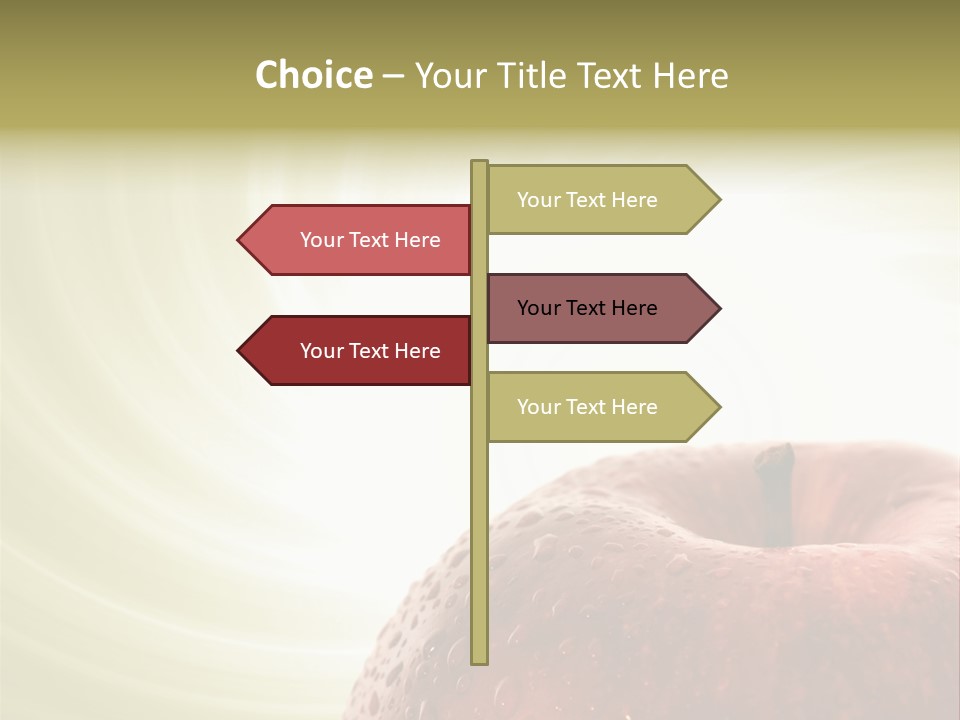 Purity Delicious Fruity PowerPoint Template