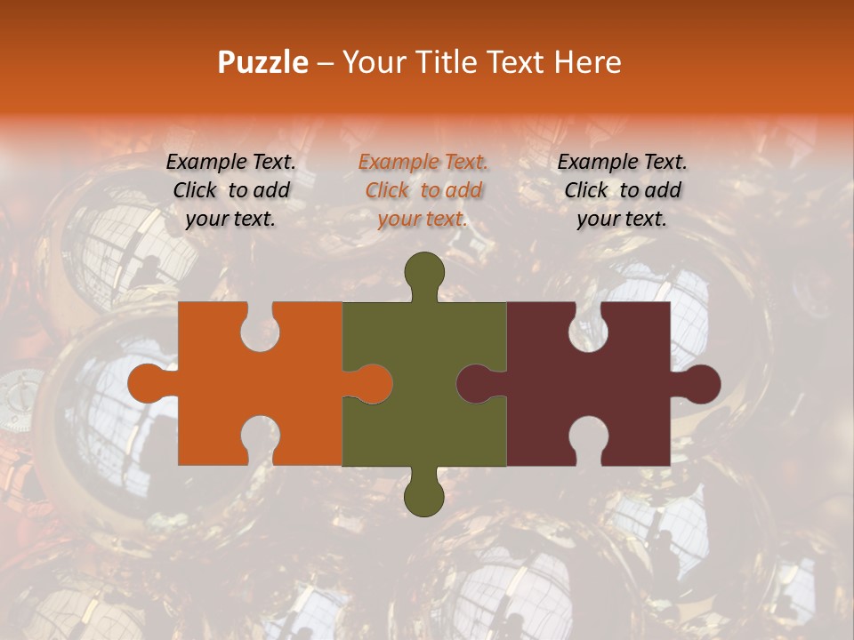 Festive Silver Gold PowerPoint Template