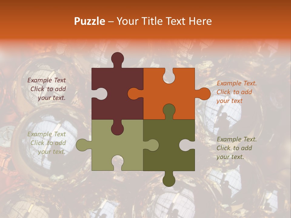 Festive Silver Gold PowerPoint Template