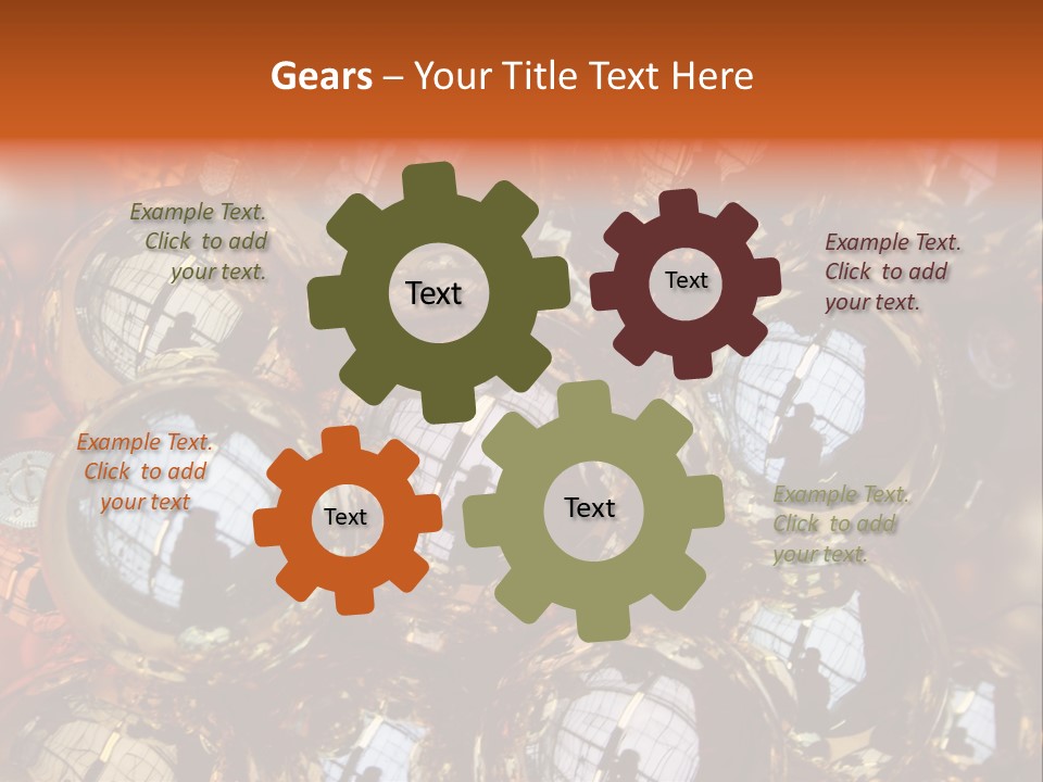 Festive Silver Gold PowerPoint Template