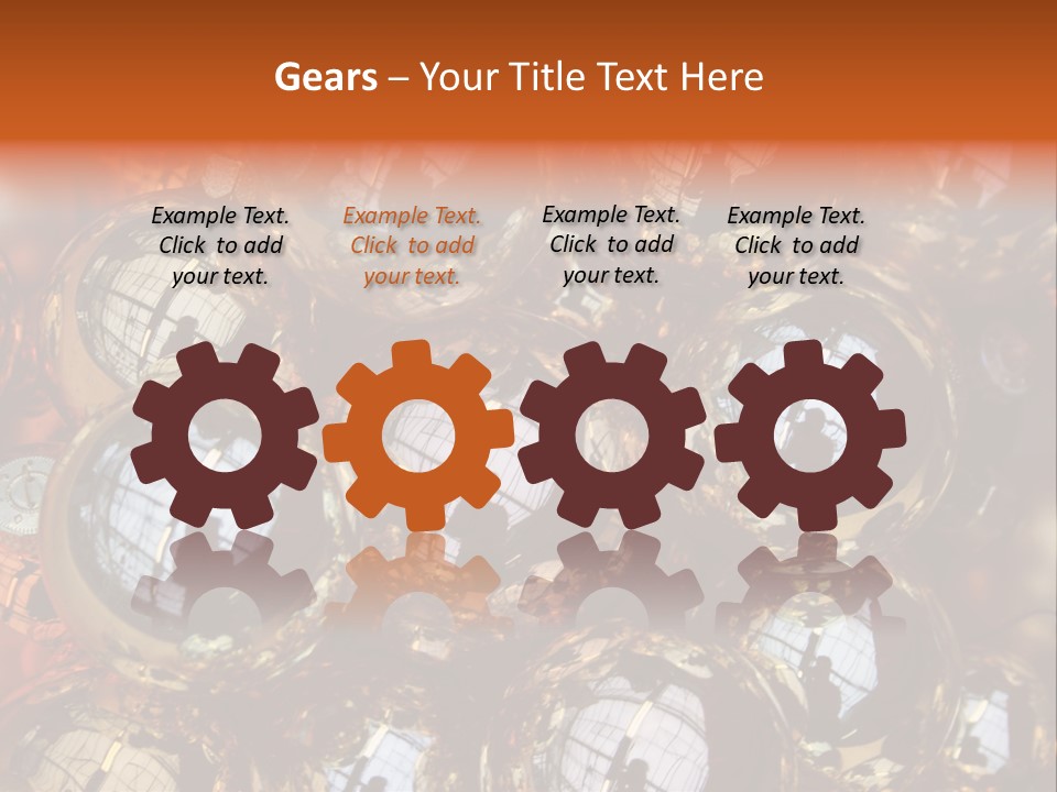 Festive Silver Gold PowerPoint Template