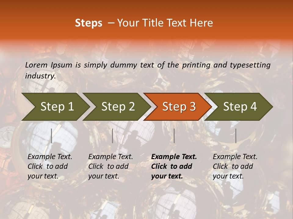 Festive Silver Gold PowerPoint Template