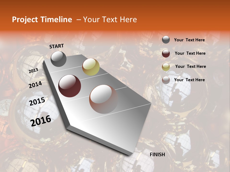 Festive Silver Gold PowerPoint Template