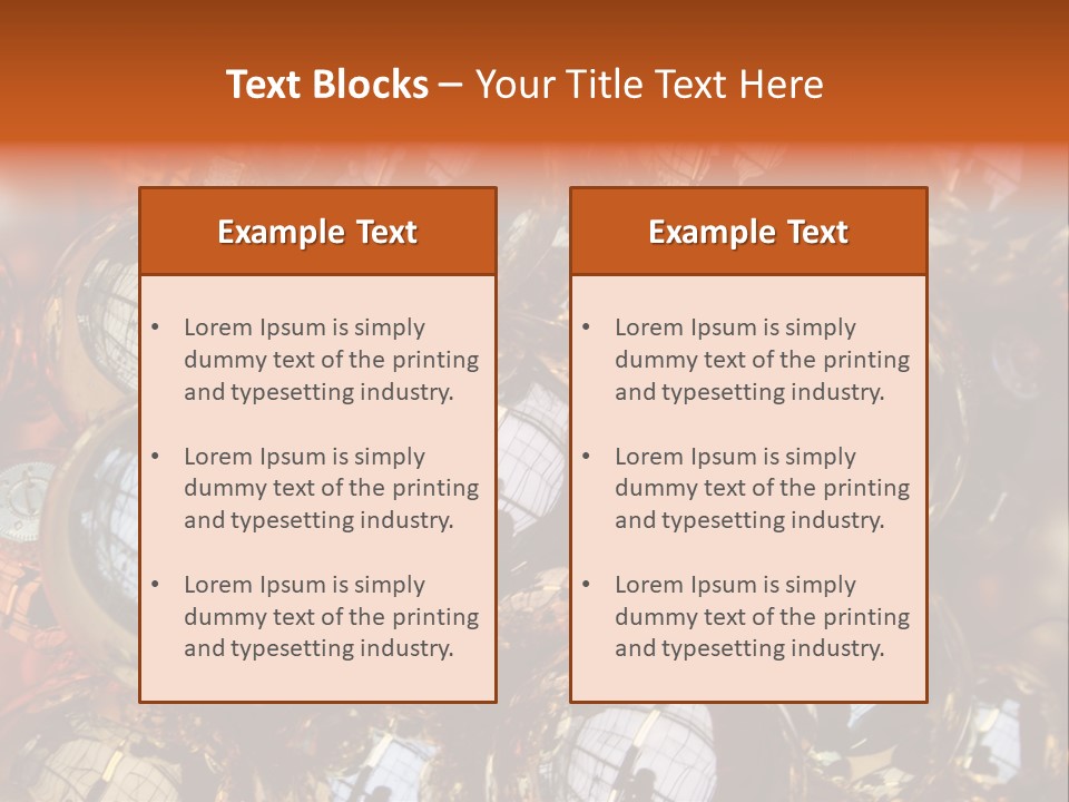 Festive Silver Gold PowerPoint Template