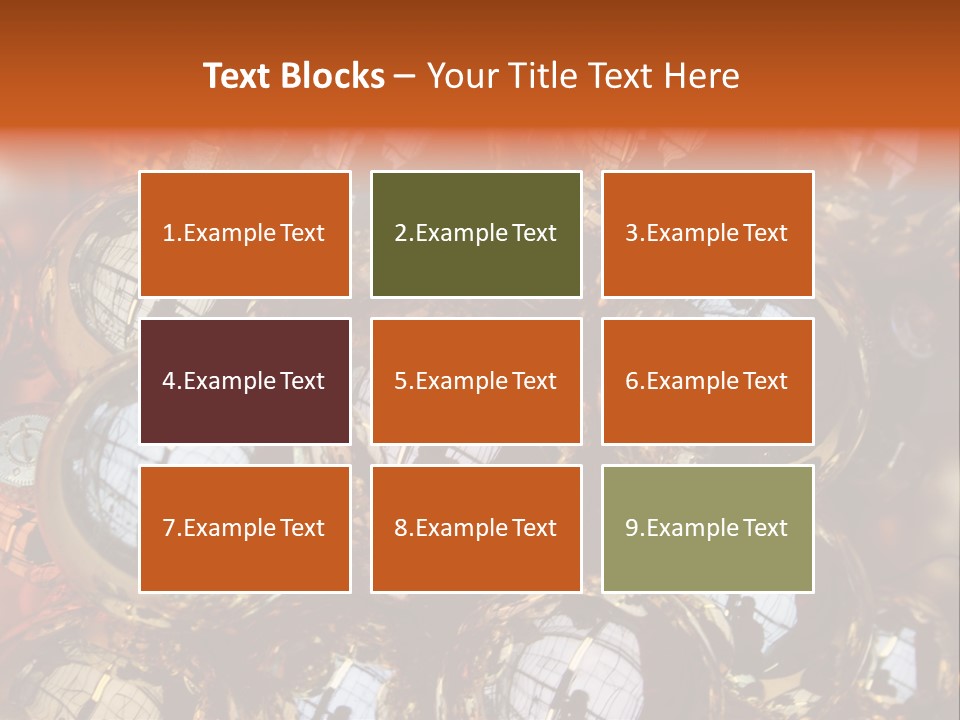 Festive Silver Gold PowerPoint Template