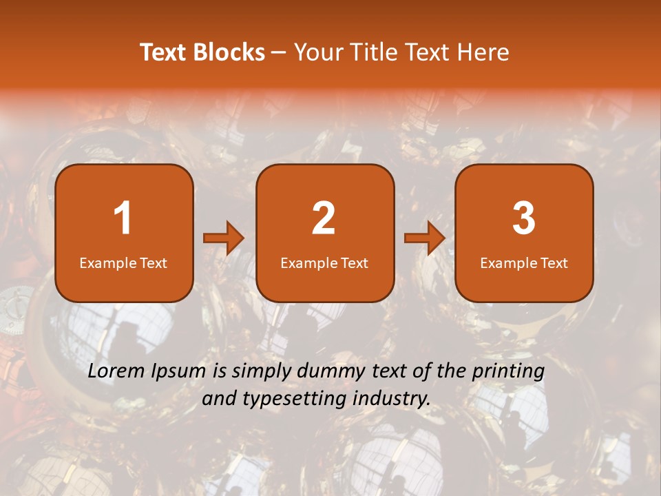 Festive Silver Gold PowerPoint Template