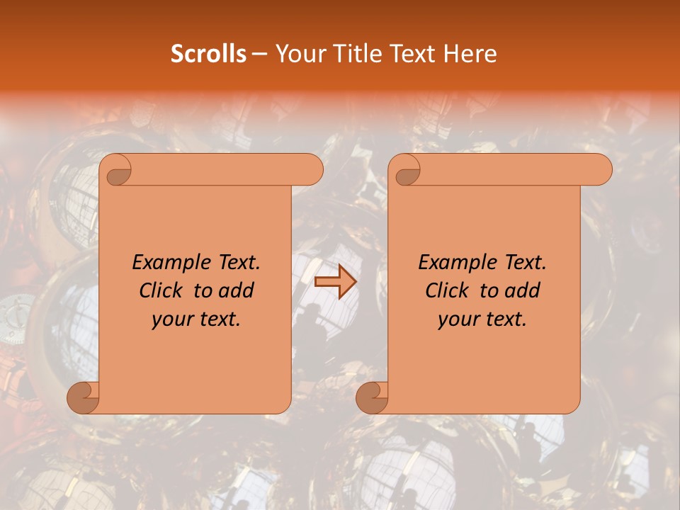 Festive Silver Gold PowerPoint Template