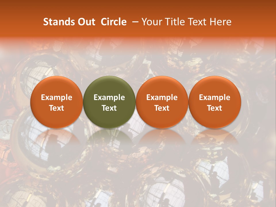 Festive Silver Gold PowerPoint Template