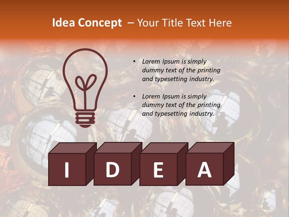 Festive Silver Gold PowerPoint Template