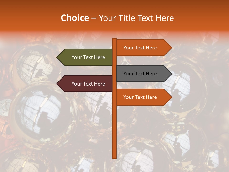 Festive Silver Gold PowerPoint Template