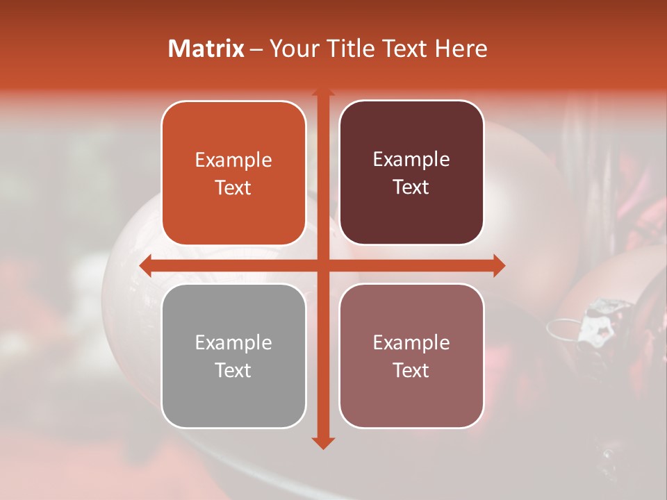 Silver Holiday Gloss PowerPoint Template