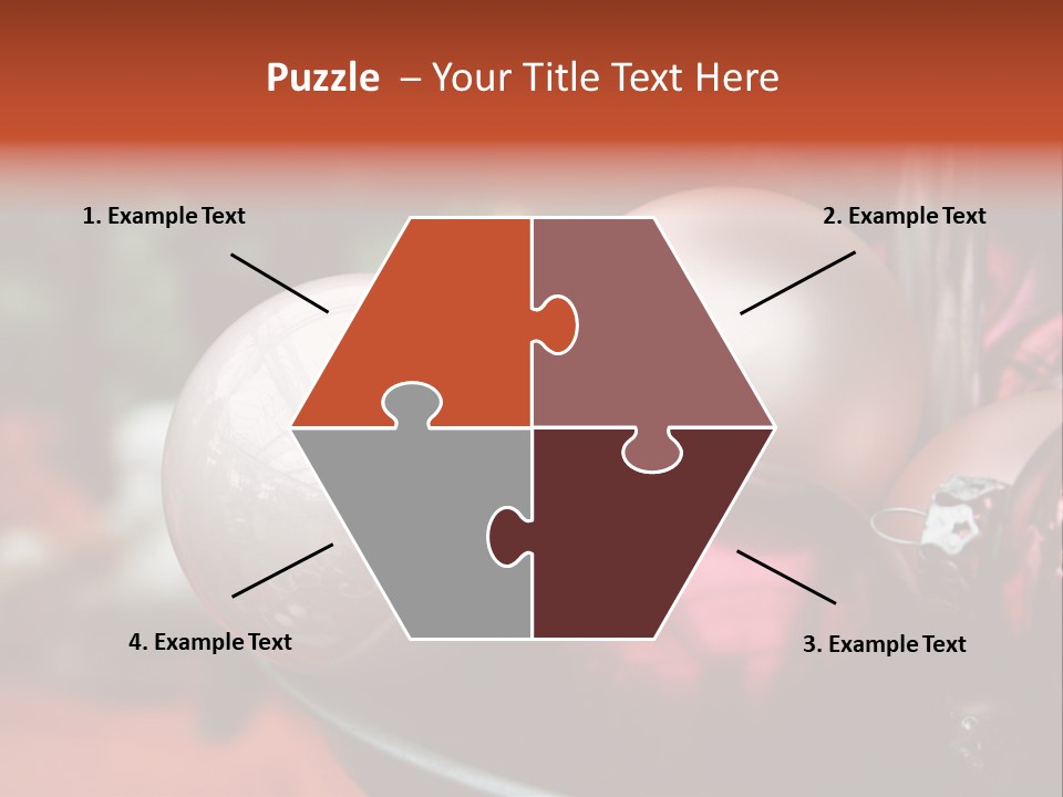 Silver Holiday Gloss PowerPoint Template