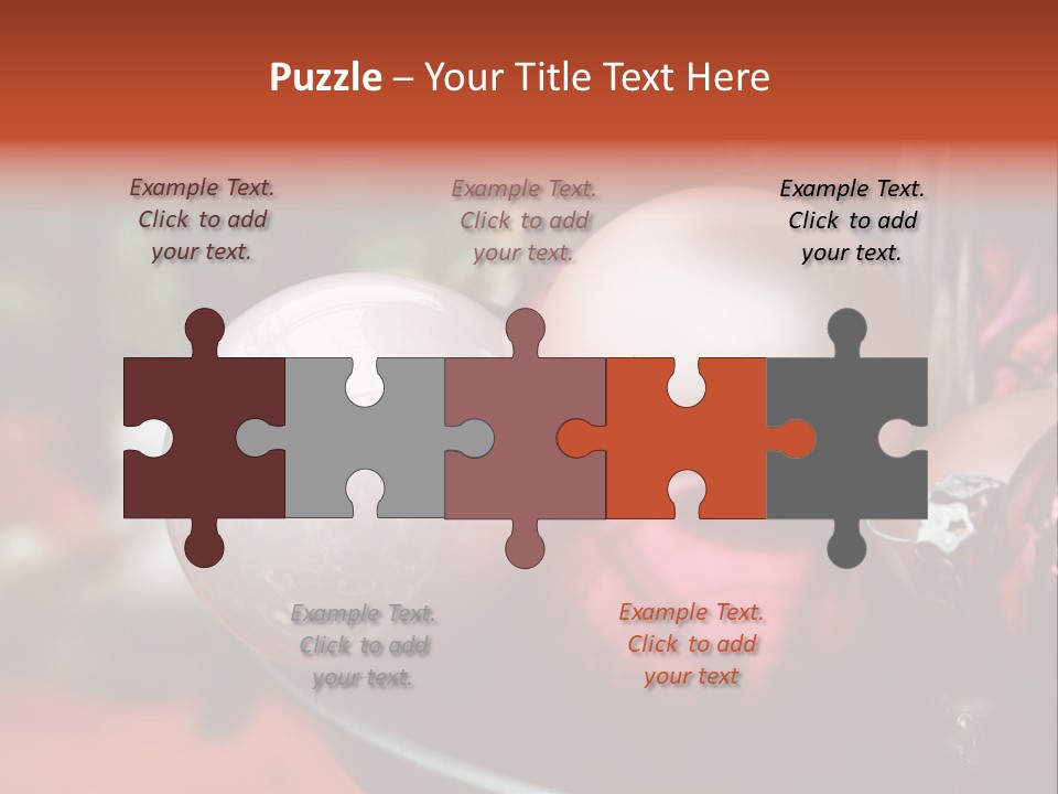 Silver Holiday Gloss PowerPoint Template