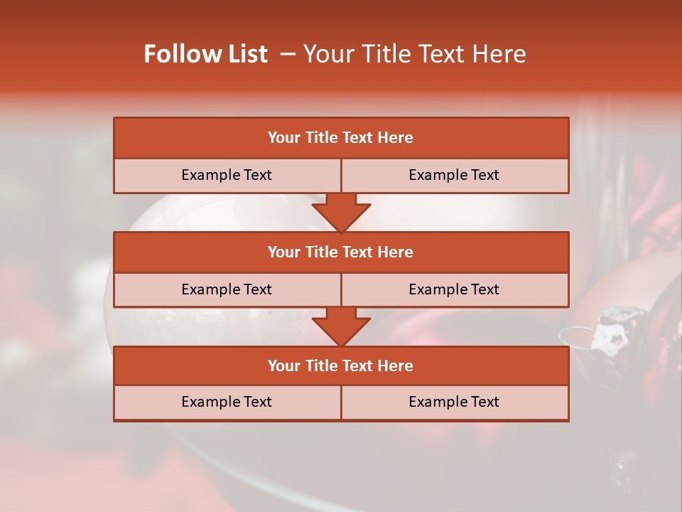 Silver Holiday Gloss PowerPoint Template